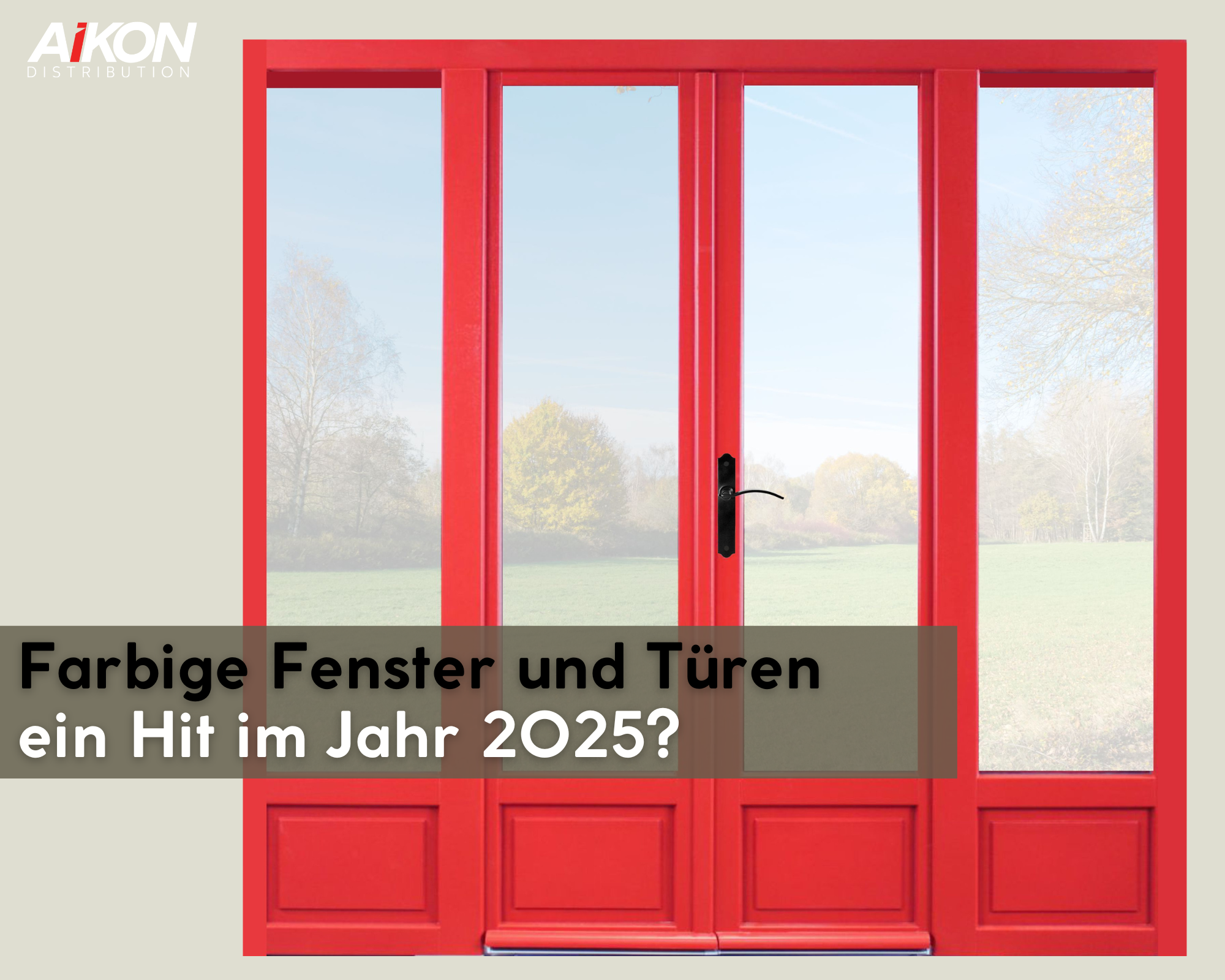 Türen in Rot