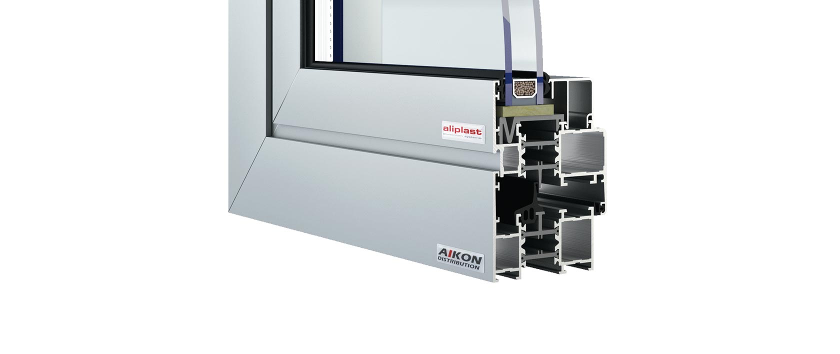 Aluminiumfenster aus Polen